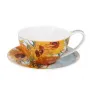 Filiżanka Carmani 360ml ze spodkiem - V. van Gogh, Słoneczniki - 3